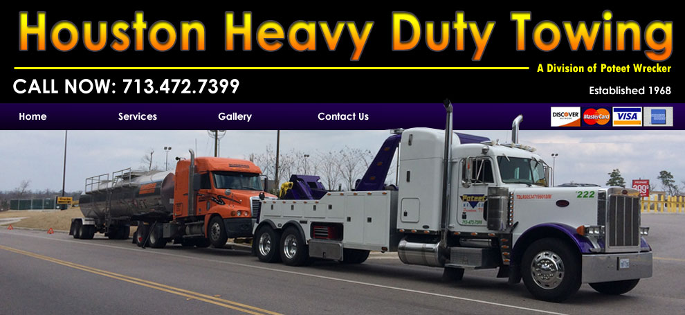 Houston Heavey Duty Wrecker Services